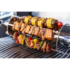 Ensemble De 6 Brochettes Inox Pour Rôtissoire - Napoleon -Barbecue Promotion Boutique 6 brochettes inox rotissoire napoleon 0629162640086 3