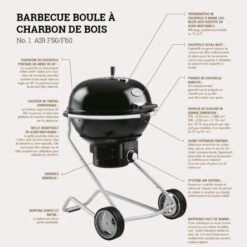 Barbecue Charbon Air F60 - Rosle* -Barbecue Promotion Boutique barbecue charbon rosle f60 4004293250063 9