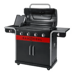 Barbecue Hybride Gaz Et Charbon Gas2Coal 440 - Char-Broil -Barbecue Promotion Boutique barbecue gas2coal 440 hybride gaz et charbon charbroil 4260547594448 2