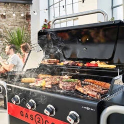 Barbecue Hybride Gaz Et Charbon Gas2Coal 440 - Char-Broil -Barbecue Promotion Boutique barbecue gas2coal 440 hybride gaz et charbon charbroil 4260547594448 6
