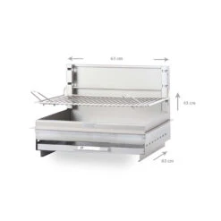 Barbecue Charbon Encastrable Montory Inox Marin - Le Marquier -Barbecue Promotion Boutique barbecue vintage montory 61 x 40 inox le marquier 3339380062702 2