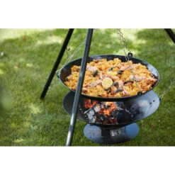 Brasero Junko ø60 Cm Fonte + Trépied + Grille Acier Chromé + Housse - Barbecook 11 Brasero Junko ø60 Cm Fonte + Trépied + Grille Acier Chromé + Housse - Barbecook -Barbecue Promotion Boutique brasero junko trepied grille housse barbecook 5400269202156 5