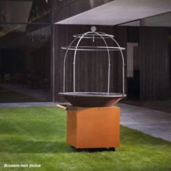 Cage De Cuisson Brasero Classic 120 + PRO - Ofyr -Barbecue Promotion Boutique cage cuisson acier 120 6019914756716 2