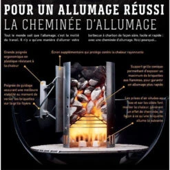 Kit Cheminée D'allumage Weber (briquettes + Allume-feux Inclus) -Barbecue Promotion Boutique cheminee d allumage weber 0077924041068 4