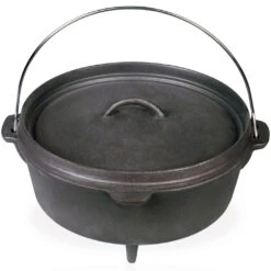 Cocotte 9L En Fonte Trépied Junko - Barbecook -Barbecue Promotion Boutique cocotte 9l fonte 5400269227210 2