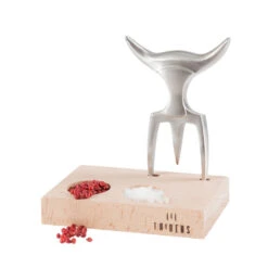 Fourchette à Viande Tridens Inox Brossé + Support 6 Fourchette à Viande Tridens Inox Brossé + Support -Barbecue Promotion Boutique fourchette viande tridens inox 3770012105006 2