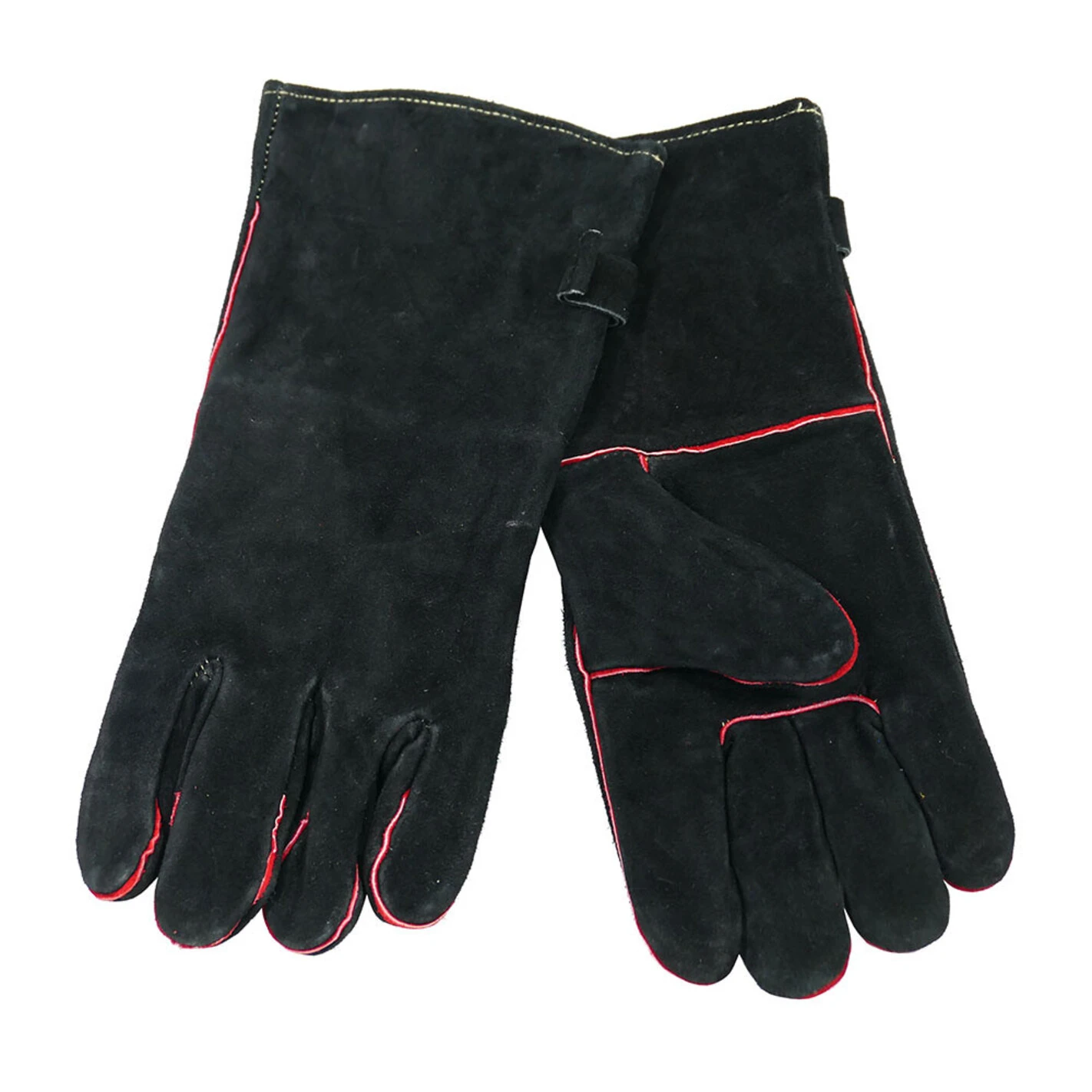Paire Gants Barbecue Cuir Noir - Nordic Flame 5 Paire Gants Barbecue Cuir Noir - Nordic Flame – Image 5