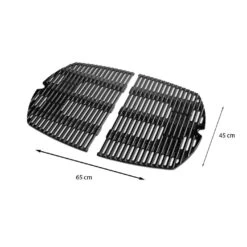 Grille De Cuisson Fonte émaillée Q300/Q3000 - Weber 6 Grille De Cuisson Fonte émaillée Q300/Q3000 - Weber -Barbecue Promotion Boutique grille de cuisson pour q300 barbecue a gaz weber 0077924038853 2