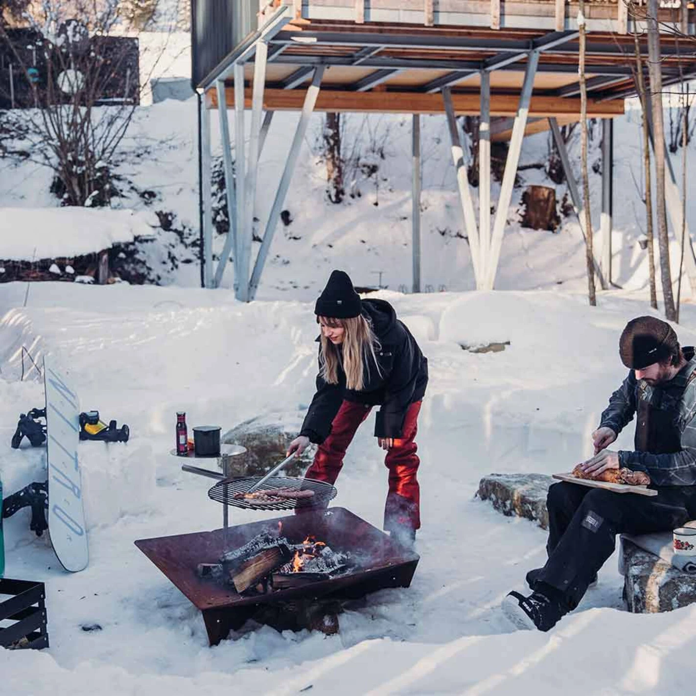 Grille Brasero ⌀55 Cm Inox Pour Triple Höfats 4 Grille Brasero ⌀55 Cm Inox Pour Triple Höfats – Image 4