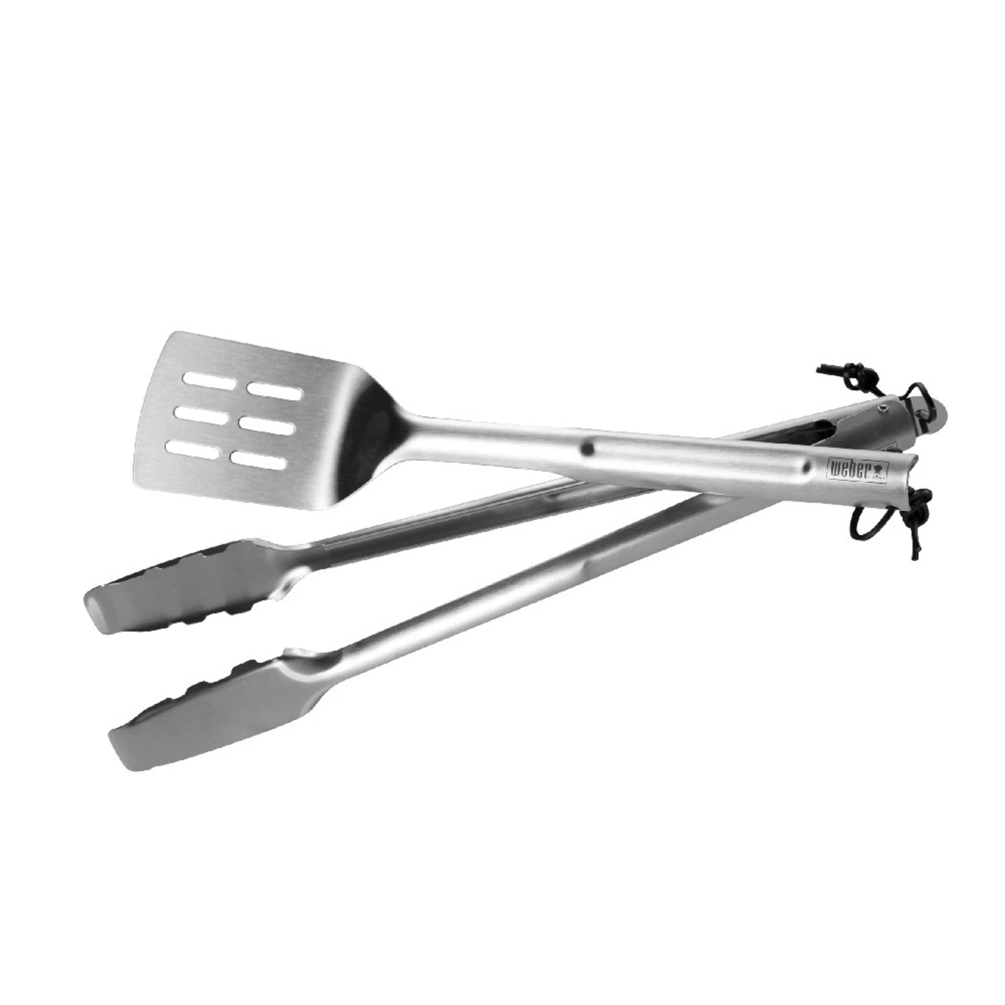 Kit 2 Ustensiles Pince + Spatule Inox Weber* 1 Kit 2 Ustensiles Pince + Spatule Inox Weber*