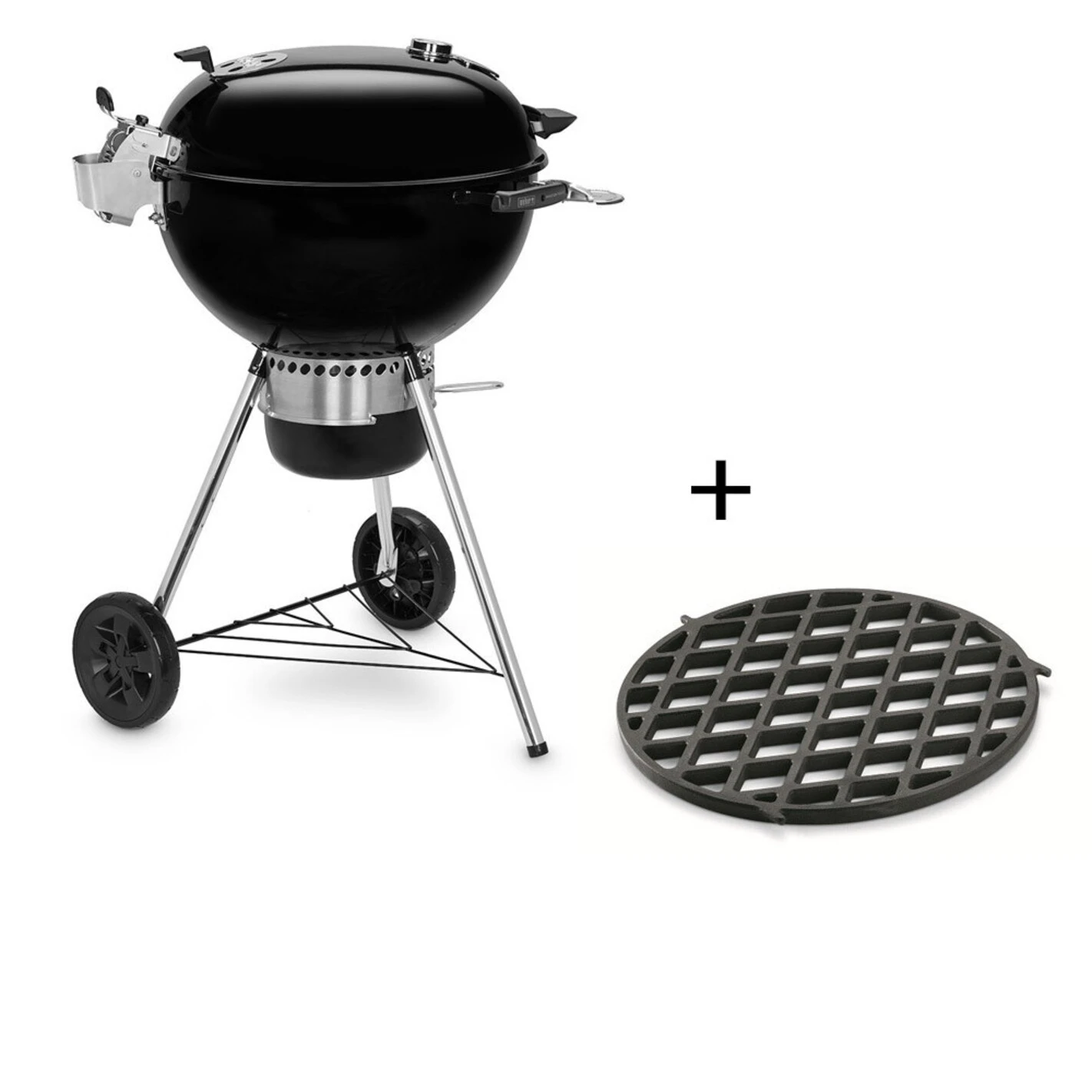 Weber Pack Barbecue Charbon MasterTouch GBS Premium E-5770 + Grille De Saisie 1 Weber Pack Barbecue Charbon MasterTouch GBS Premium E-5770 + Grille De Saisie