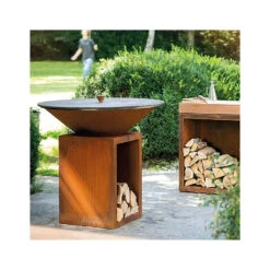 Pack Brasero Classic 100 Corten + Couvercle - OFYR 9 Pack Brasero Classic 100 Corten + Couvercle - OFYR -Barbecue Promotion Boutique pack brasero plancha classic 100 corten couvercle 2020000033660 4