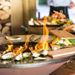 Pack Brasero Storage 85 Corten + Couvercle - OFYR -Barbecue Promotion Boutique pack brasero plancha storage 85 corten couvercle 2020000033691 3