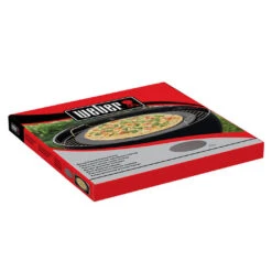 Grande Pierre à Pizza Ronde émaillée ⌀36,5 Cm - Weber -Barbecue Promotion Boutique pierre pizza ronde 36 cm emaillee weber 0077924189081 3