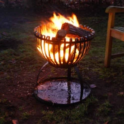 Plateau à Cendres Rond Braséro - Esschert Design 7 Plateau à Cendres Rond Braséro - Esschert Design -Barbecue Promotion Boutique plateau a cendres rond pour brasero 8714982044595 3