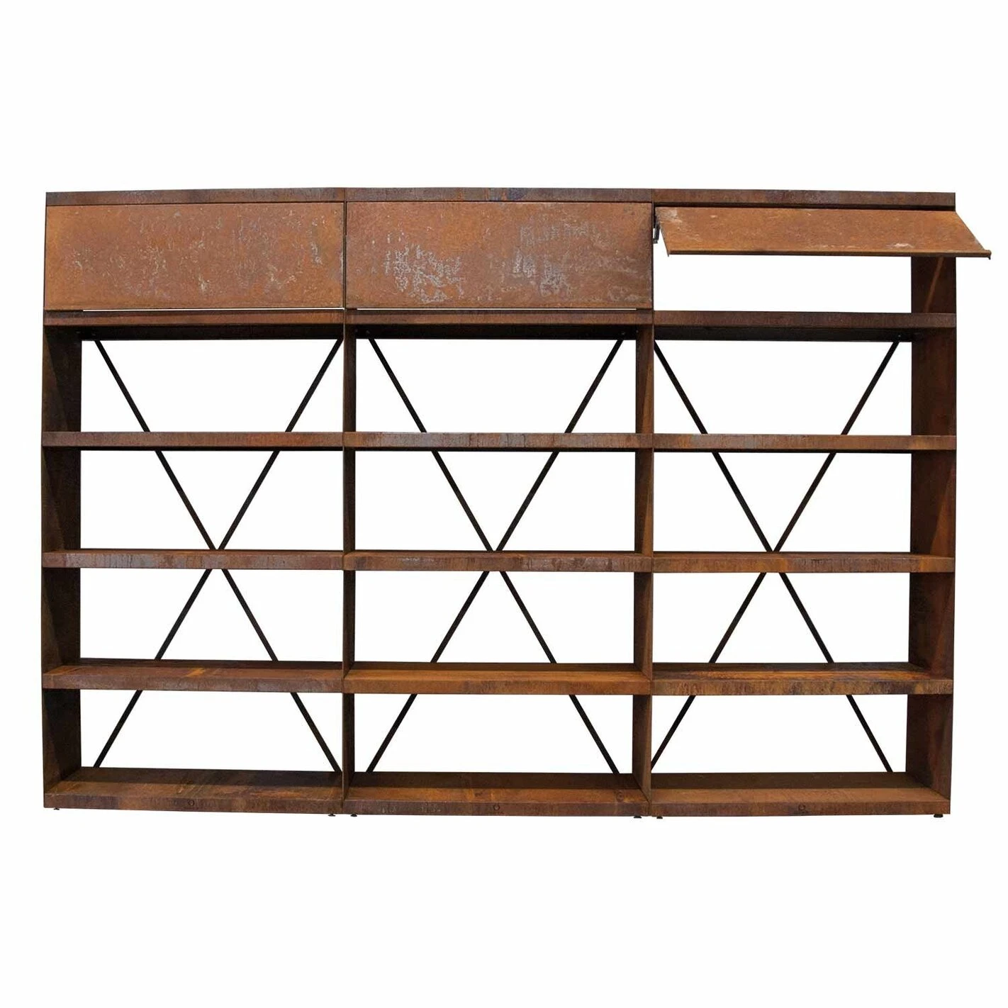 Etagègre Range Bois Corten 300 - Ofyr 1 Etagègre Range Bois Corten 300 - Ofyr