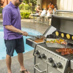 Réchaud Latéral Infrarouge Regal Imperial Baron - Broil King -Barbecue Promotion Boutique rechaud lateral ir broil king 0060162186738 4