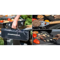 Set 5 Ustensiles Bambou Pour Barbecue Avec Sacoche - Campingaz -Barbecue Promotion Boutique sacoche 5 ustensiles bambou 3138522058296 3