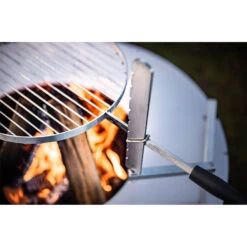 Grille Brasero En Inox ø38cm + Support - Feu Du Jardin -Barbecue Promotion Boutique support grille inox 38 cm feu du jardin 7640154913035 2